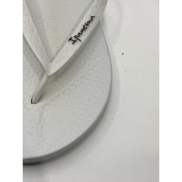 IPANEMA Women's White PVC Casual Flip-Flops Sandals SZ 8 - Picture 6 of 10